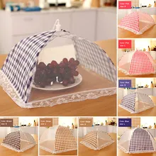 Горячая Складная пищевая сетка крышка анти муха москитный зонтик стиль кухонные инструменты LSK99