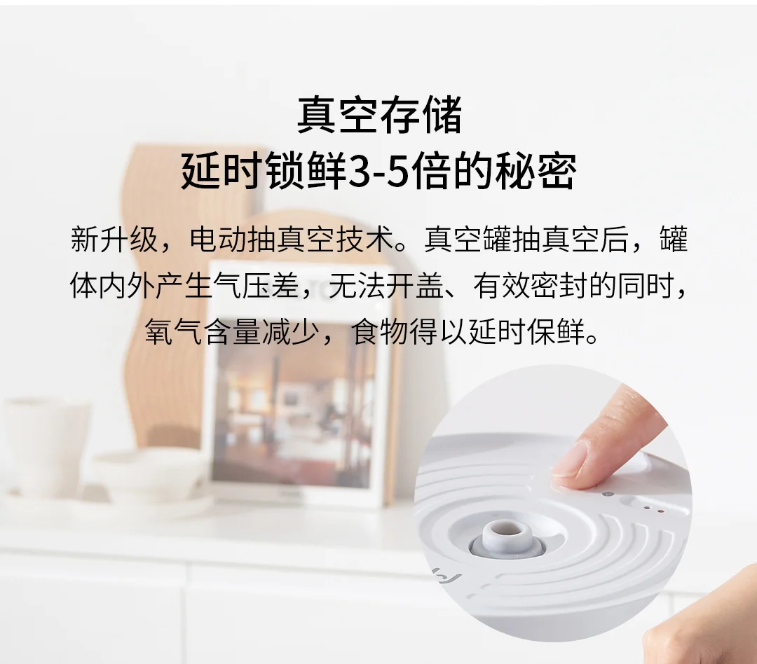frescura caixa pressão constante recipiente armazenamento alimentos portátil caixa selada