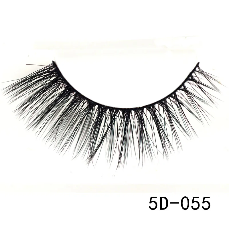 Magnetic eyelash long natural magnetic eyeliner and magnetic false eyelash tweezers suit makeup Lash Extension - Цвет: 055