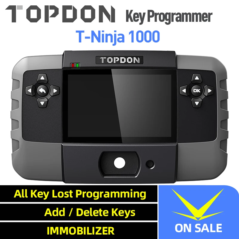 TOPDON T Ninja 1000 Автомобильный ключ программист иммобилайзер все ключи утери/Добавить