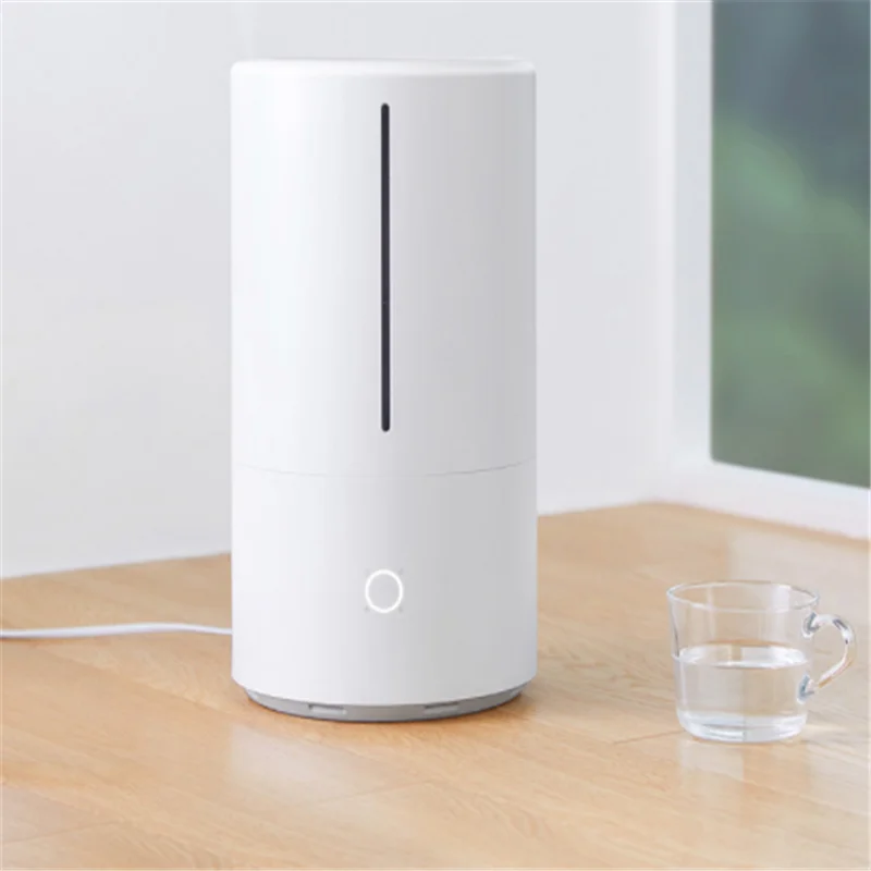 Новейший Xiaomi Mijia умный стерилизационный увлажнитель 4.5L большой емкости резервуар для воды UV-C мгновенной стерилизации поддержка управления приложением