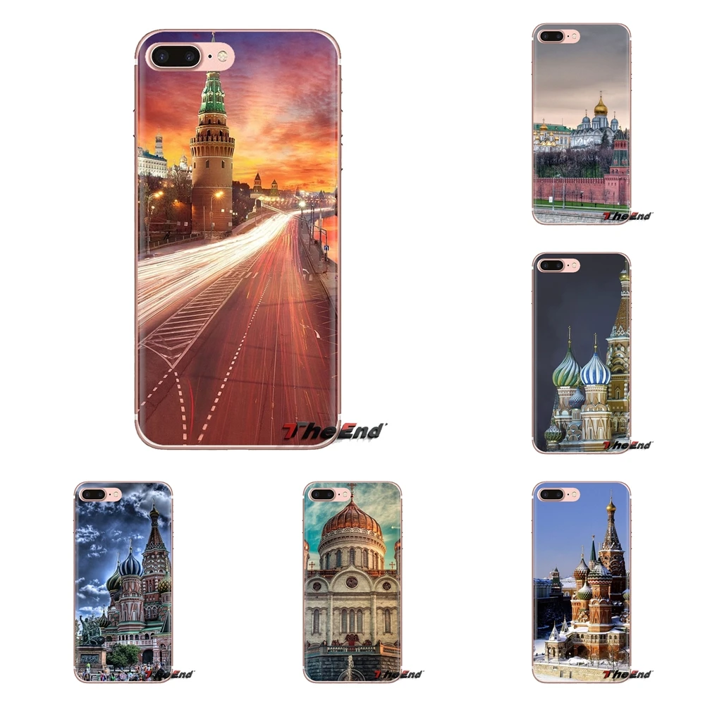 For Xiaomi Redmi 4 3 3S Pro Mi3 Mi4 Mi4i Mi4C Mi5 Mi5S Mi Max Note 2 Soft Transparent Shell Covers Kremlin moscow Russia |