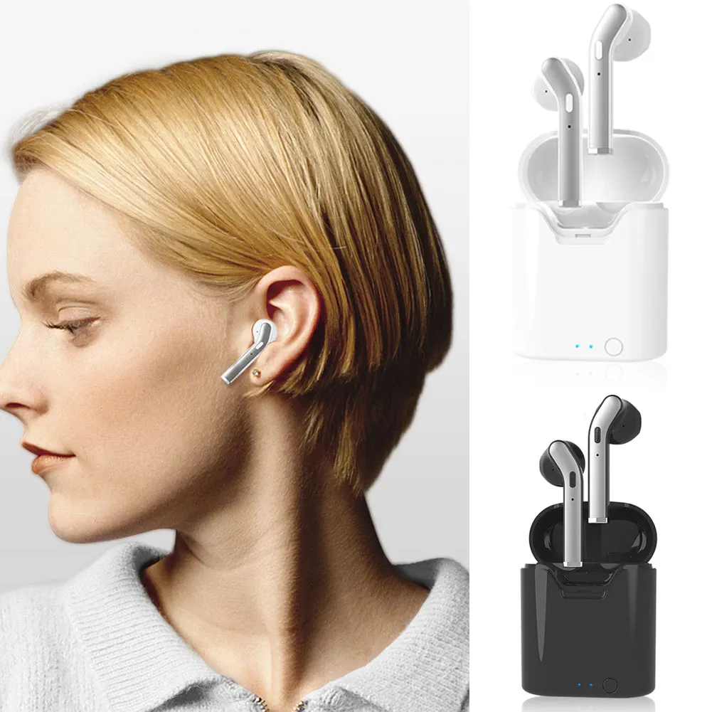 Bluetooth 5 0 Earbuds Wireless earphones Earphones with Charging Bin for Phone LHB99
