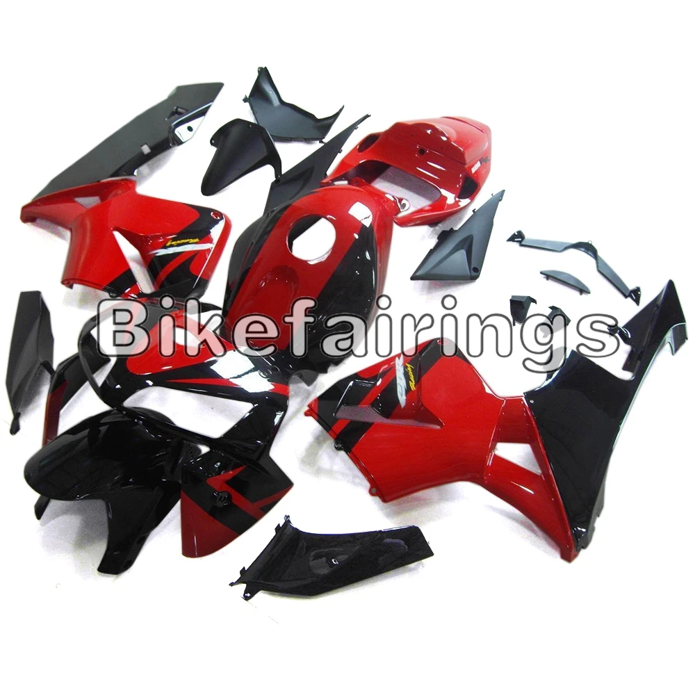 Полный глубокий красный и черный Инжекционный обтекатель для Honda CBR600RR F5 2005 2006 05 06 Пластиковый мотоцикл обтекатель CBR600F5 кузов