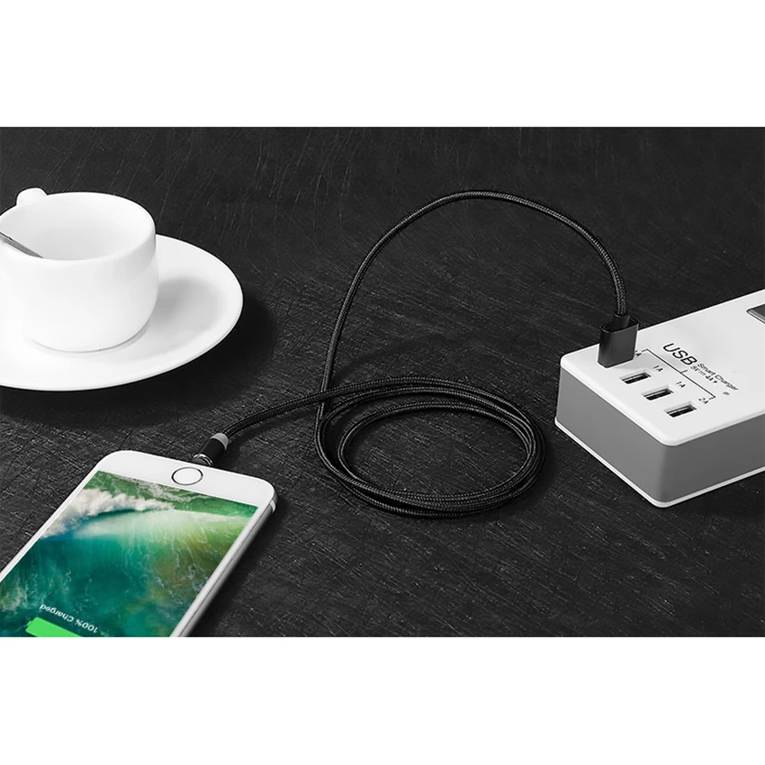 Магнитный кабель Micro Usb type C кабель для samsung Xiaomi huawei Oneplus 6T 3 в 1 кабель для быстрой зарядки для iPhone 5 5S 5c 6 6s 7