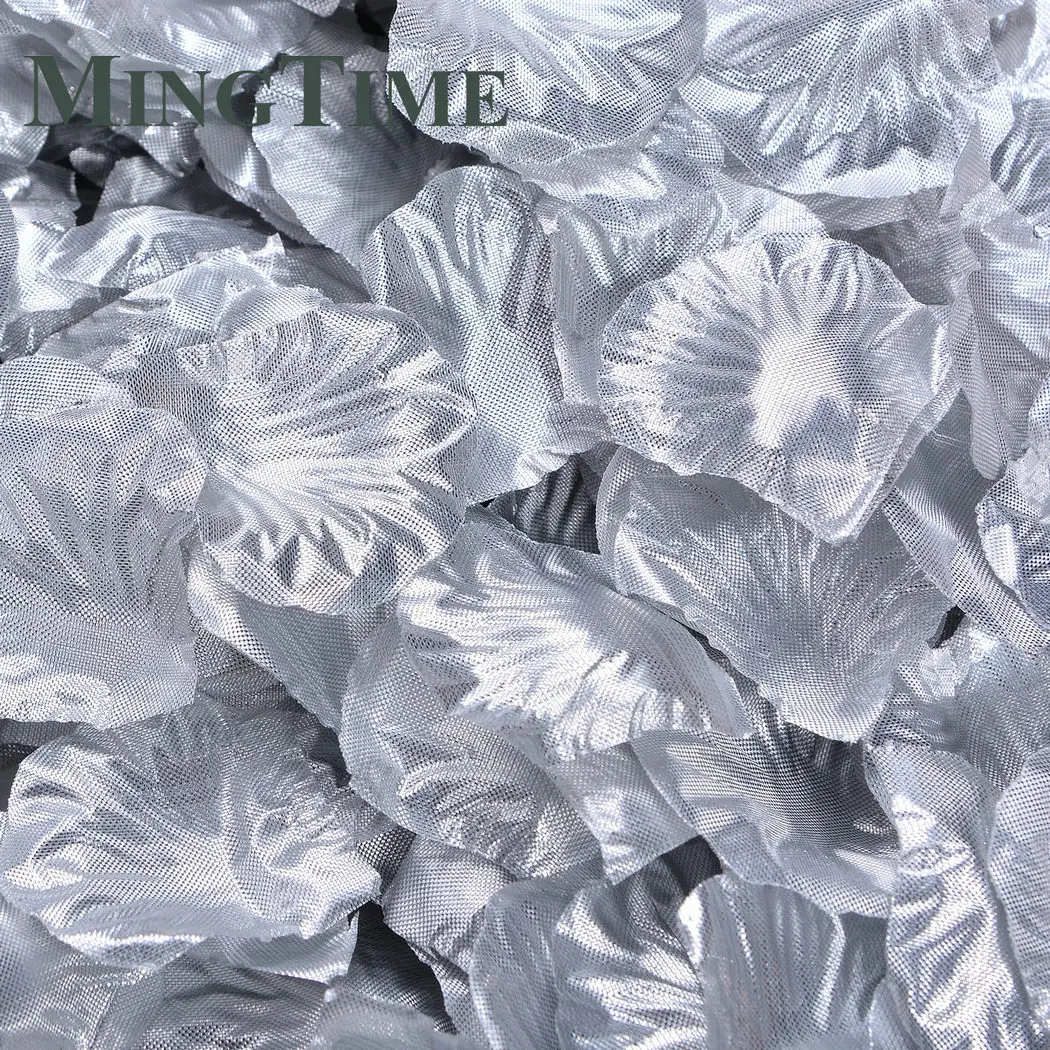 100pcs Colorful Silk Rose Petals - Romantic Table Confetti