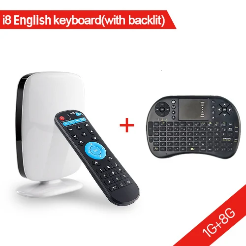 Медиаплеер Leadcool R9 Android 8,1 tv Box 1G 8G RK3229 Mali400MP HDMI 2,0 Smart поддержка ТВ-коробок 2,4G Wifi Smart Top Box - Цвет: 1G 8G Box with I8T