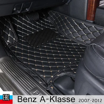 

Car floor Mats PU Leather Floor Mats For Mercedes Benz A-Klasse 2007-2012 car accessories car mats custom tailoring from irkutsk