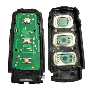 

3 Butons Remote Key ID48 Chip With circuit board Replacement Accessories New Durable
