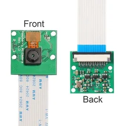 Módulo de cámara 1080p 720p para cámara web Raspberry pi 4B 5Mp para 2022 Raspberry Pi 3 Modelo B + Cable de cámara para cámara Raspberry Pi 4