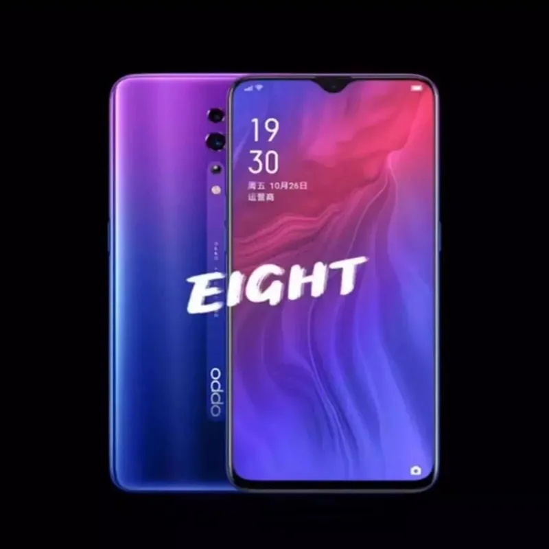 NewOriginal OPPO Reno Z 6 4 &quotAMOLED КапляводыэкранПоддержкаNFC2340x1080