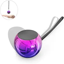 Enceinte Bluetooth 5.0, haut parleur stéréo sans fil, avec grand son, 5W, 2 heures de lecture, pour iPhone, Android et iOS