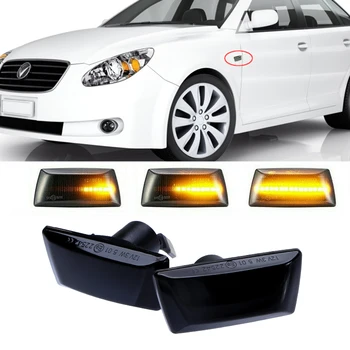 

2pcs Side Indicator LED Repeater 18 LEDs Light For Adam Astra H J GTC Corsa D