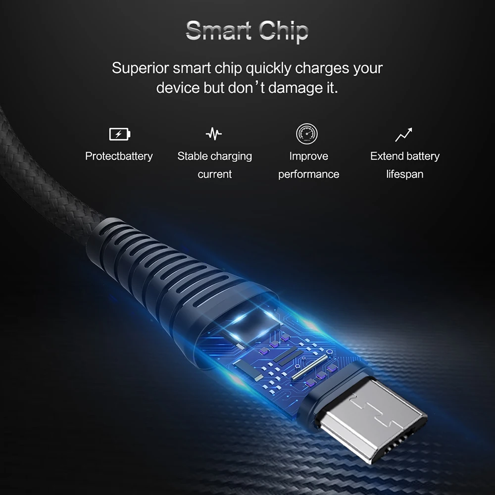 Прочный Micro USB кабель 3A нейлон Быстрая зарядка кабель для передачи данных для samsung Xiaomi huawei LG Android Мобильный USB кабель 120 см высокопрочный