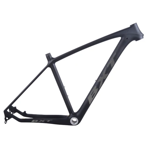 Дешевые T800 карбоновая mtb рама 29er китайский BXT полная карбоновая рама для bicicletas горный велосипед 29 набор углеродных велосипедов mtb - Цвет: grey logo