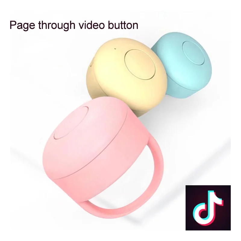 Bluetooth fingertip video controller vibrato short page turning device mobile phone remote control ring switch | Обустройство дома
