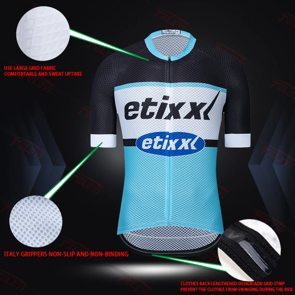 Бренд etixxl новинка 2020 года профессиональная футболка для велоспорта enduro