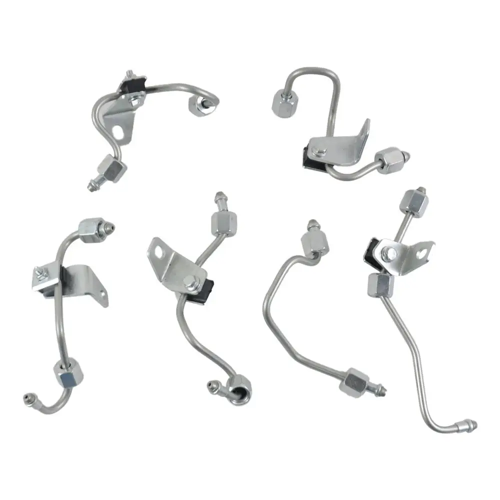 

AP01 Set of 6 Fuel Injector Lines New for Dodge Ram Cummins 5.9L 2003-2009 5086871AA 5086872AB 5086873AB
