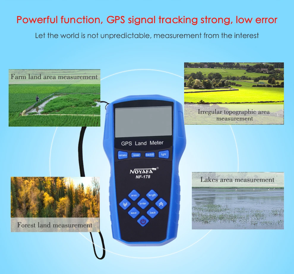 Noyafa NF-178 ручной gps-съемка gps наземный прибор радиационного контроля с измерительным методом: ручной и автоматический