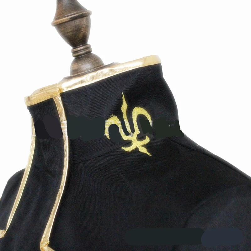 Lelouch da Rebelião Hallowmas Homem Cosplay Traje Top + Calça + Cinto