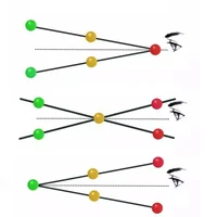 Sports Eye Sight Train Three Beads Brock String Vision Convergence Insufficiency Training Tool Target Pointing Practice 2