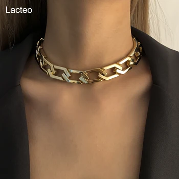 O Shape Choker Necklace Trendy Clavicle chain Jewelry Necklace