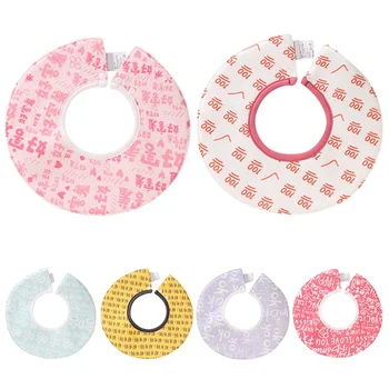 

360 Degrees Rotating Infant Baby Bibs Cute Print Cotton Saliva Towel Baby Bibs 2020