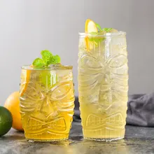 Гавайское коктейльное стекло tijitiki стекло креативное Тропическое коктейльное Стекло сок Колин стекло