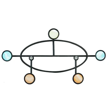 

Nordic Iron Wall Hanging Shelf Rack Storage Holder Wall Decor for Home Bedroom Living Room B88