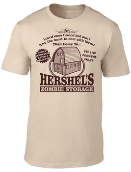 

Hershel's Zombie Storage T-Shirt Inspired by Walking Dead TV T Shirt Walkers Fashion All Seasons Tee Shirt