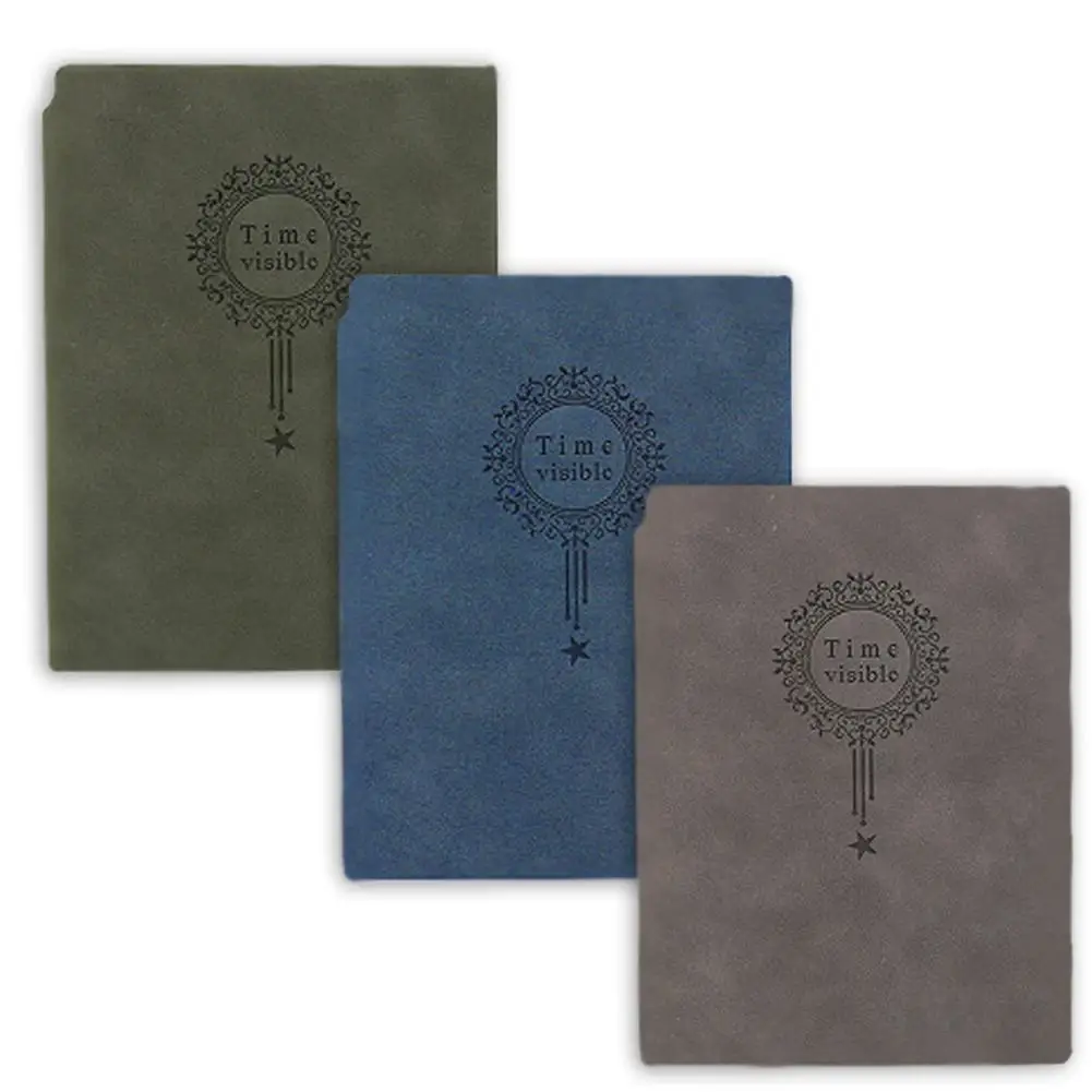 

A5 Pocket Notebook Diary Small Notebook Hardcover With Pen Holder For Business Diary, High-end Imitation Leather School Supplies
