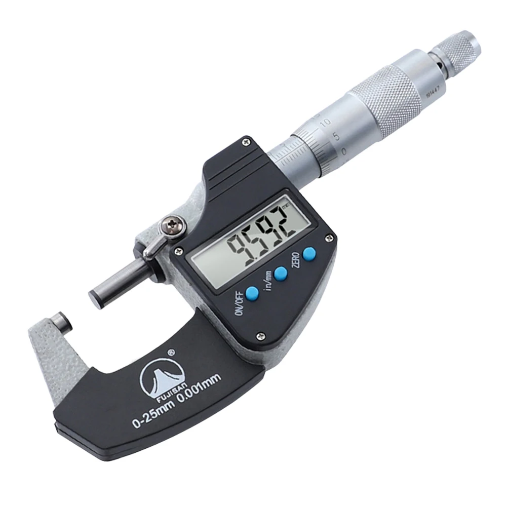 Medidor de Medição Tela Digital Fora Micrômetro Eletrônico Caliper Lcd Mod. 175651