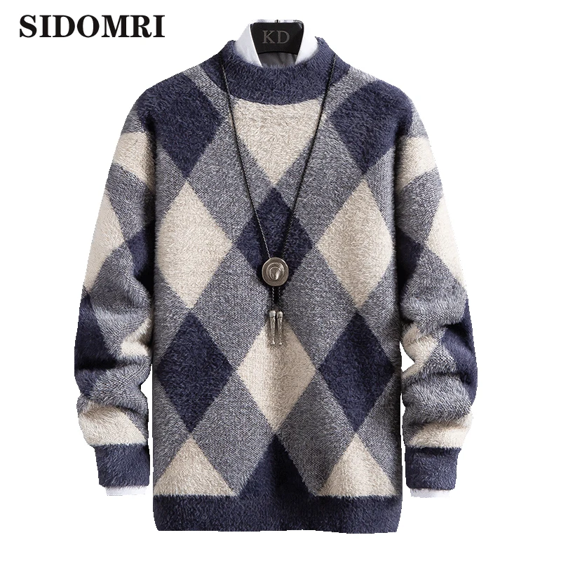 

Spring Autumn Men's Sweater Streetwear Japan Style Sweater Men Casual Harajuku Long sleeve Men's Clothing Turtelneck Sweater Men