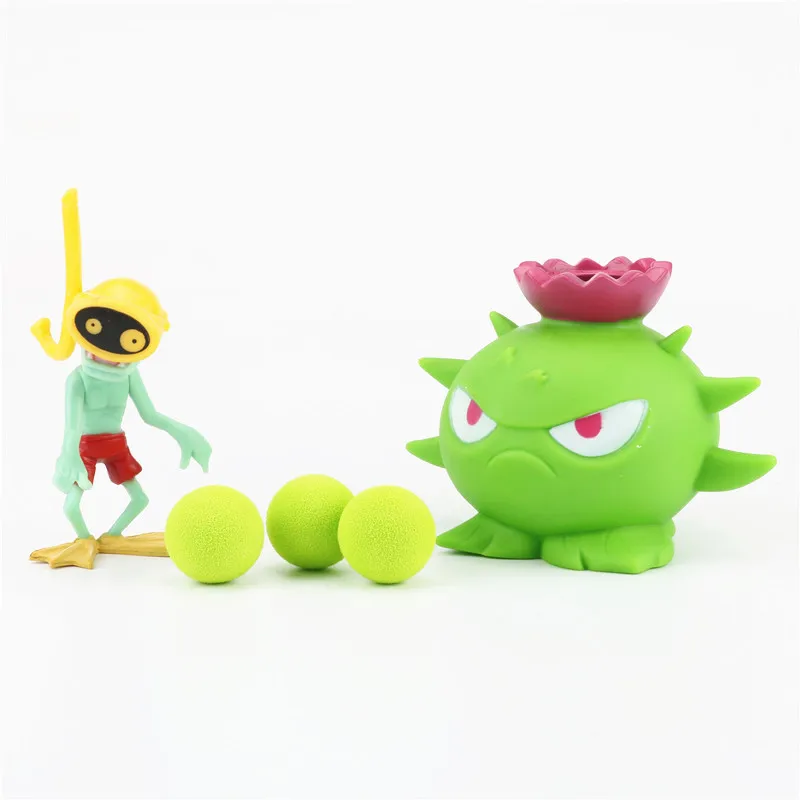 PVC Plants VS Zombies Action Figure Toys PVZ Peashooter Chomper Zombie Anime Figures Model Funny Toys For Children - Color: Style 25