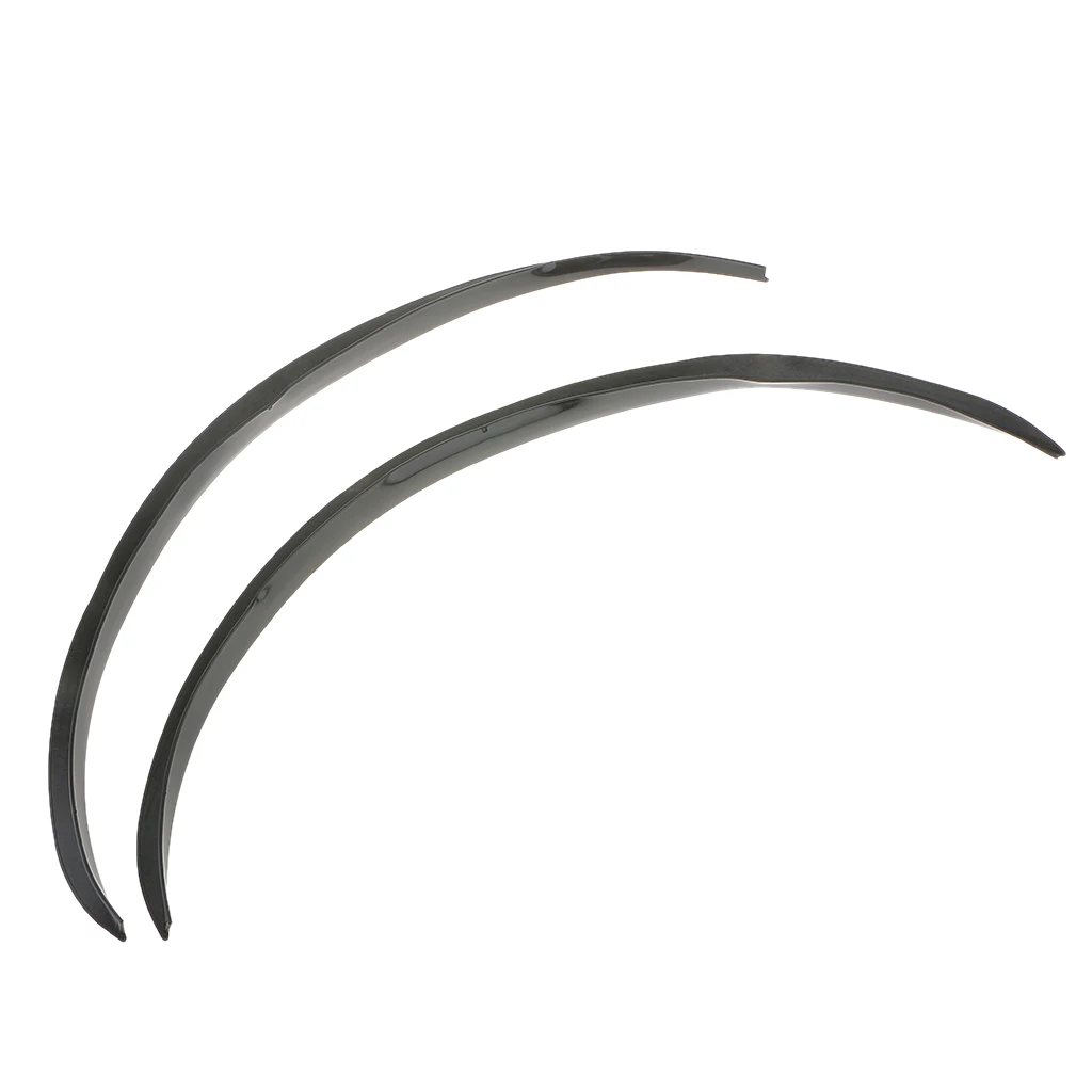1 Pcs Universal Car Truck Fender Flare Trim Wheel Eyebrow Sticker Ornament Mudguard PVC Long Lasting High-strength