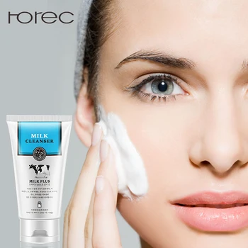 

ROREC Milk Face Cleanser Wash Moisture Nourishing Whitening Anti-Spots Anti-Aging Oil Control Deep Clean Cosmetics 100g