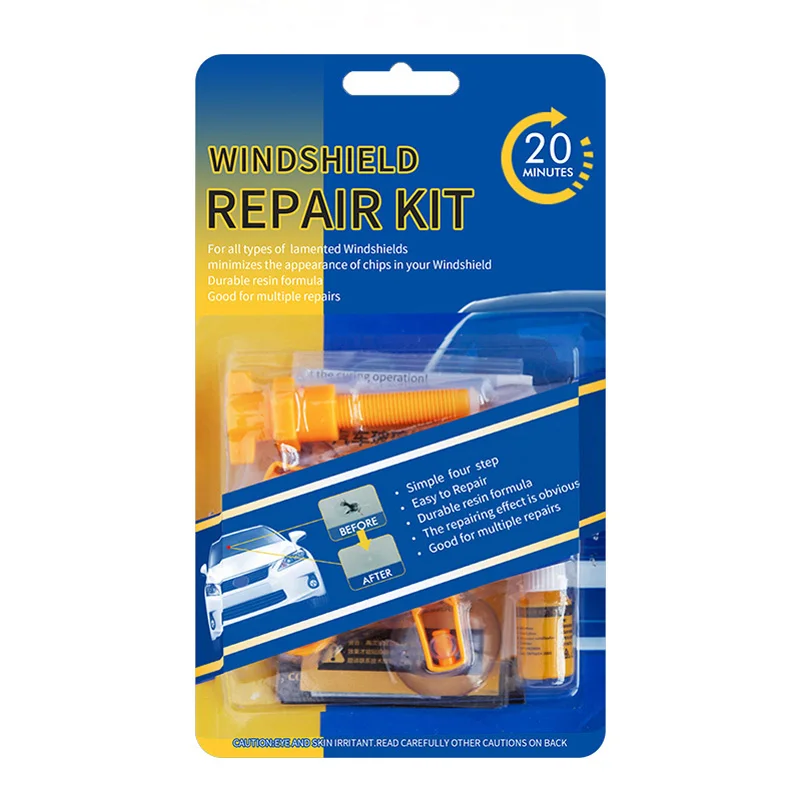 

Car Auto Vehicle Glass Nano Repair Fluid Car Window Glass Crack Chip Fix Repair Tool Kit Car Accessories
