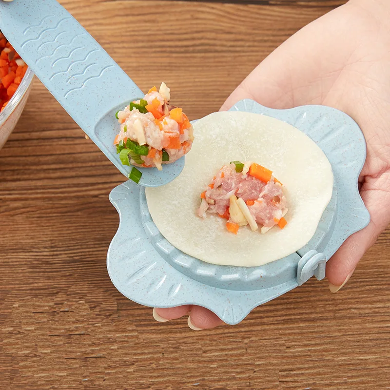DIY Dumplings Maker Tool Wheat Straw Jiaozi Pierogi Mold Dumpling Pie Moullds Clips Baking Molds Pastry Kitchen Accessories | Дом и сад