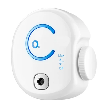 

Portable Ozone Generator 0-50mg/H Adjustable Ozone Deodorizer Air Purifier Disinfection Machine for Pet House Bathroom