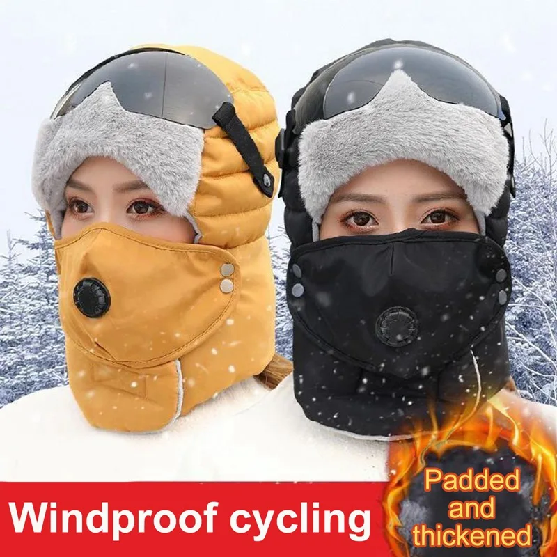 

2020 Autumn And Winter New Products Wind And Cold Plus Velvet Warm Ear Protection Lei Feng Hat