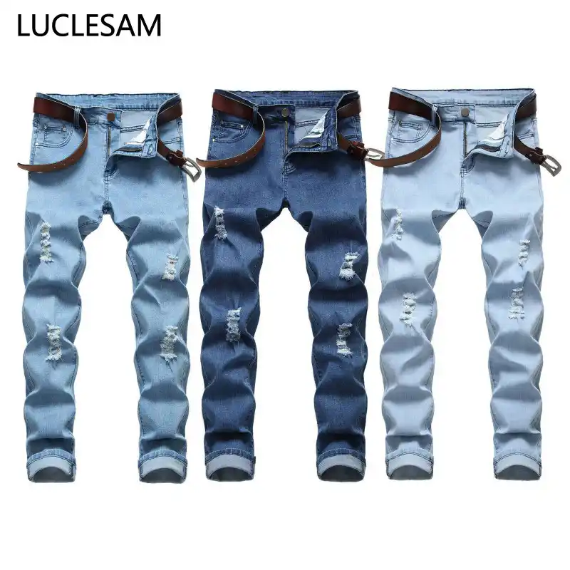 hole jeans mens