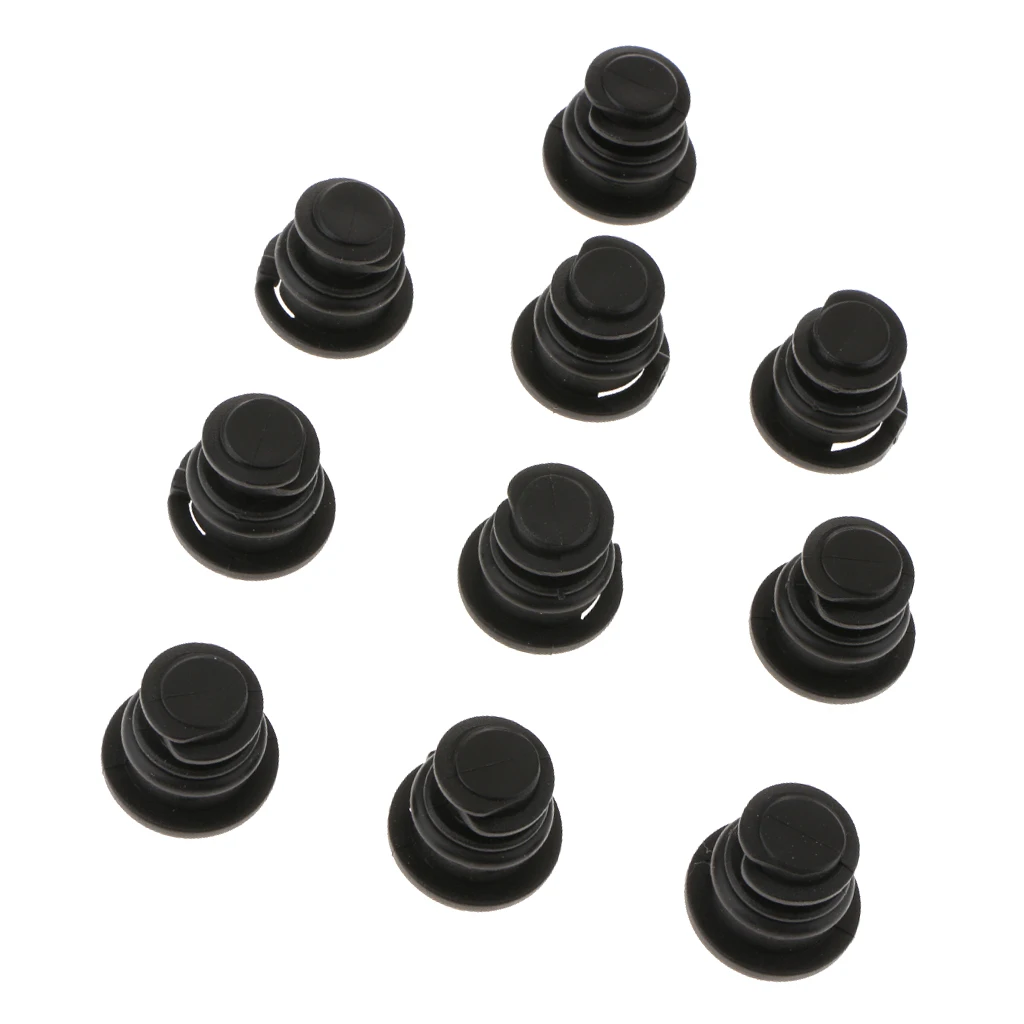 10pcs M14 X 1.5 Plastic Oil Drain Plug  Screw Nut Fits 15-17 Audi VW