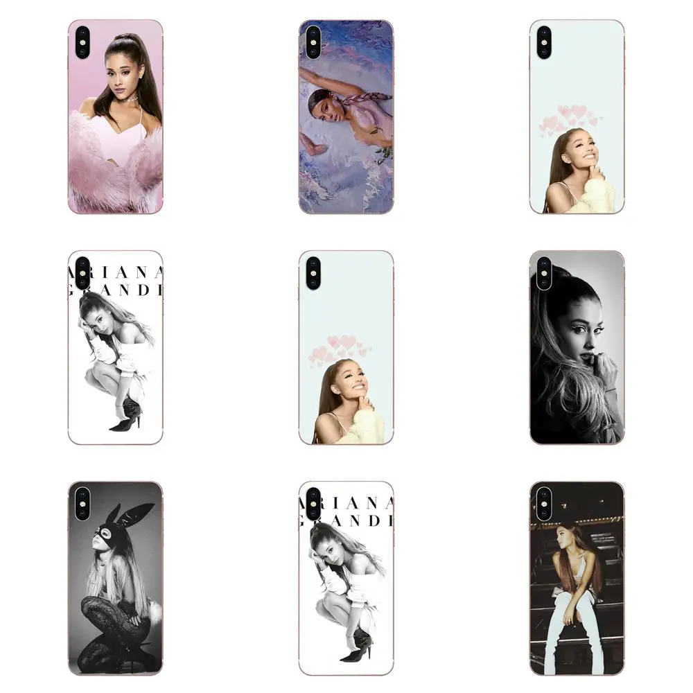 Ag Ariana Grande Chat простые чехлы для телефонов samsung Galaxy Note 5 8 9 S3 S4 S5 S6 S7 S8 S9 S10 5G mini Edge Plus Lite |