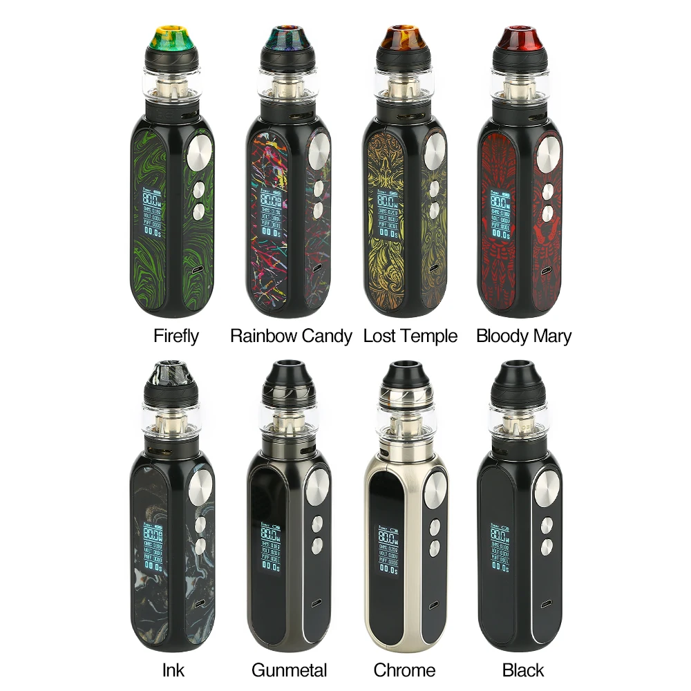 Оригинальный комплект OBS Cube X VW с 4 мл/2 мл сетчатым баком и 80 Вт Box MOD M1 M3 сетчатые