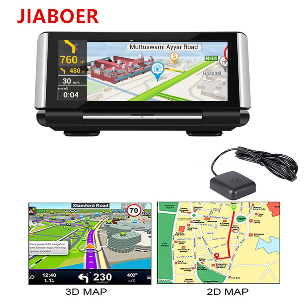 Видеорегистратор автомобильный 7 дюймов 4G Android 8 1 GPS 2 Гб ОЗУ FHD