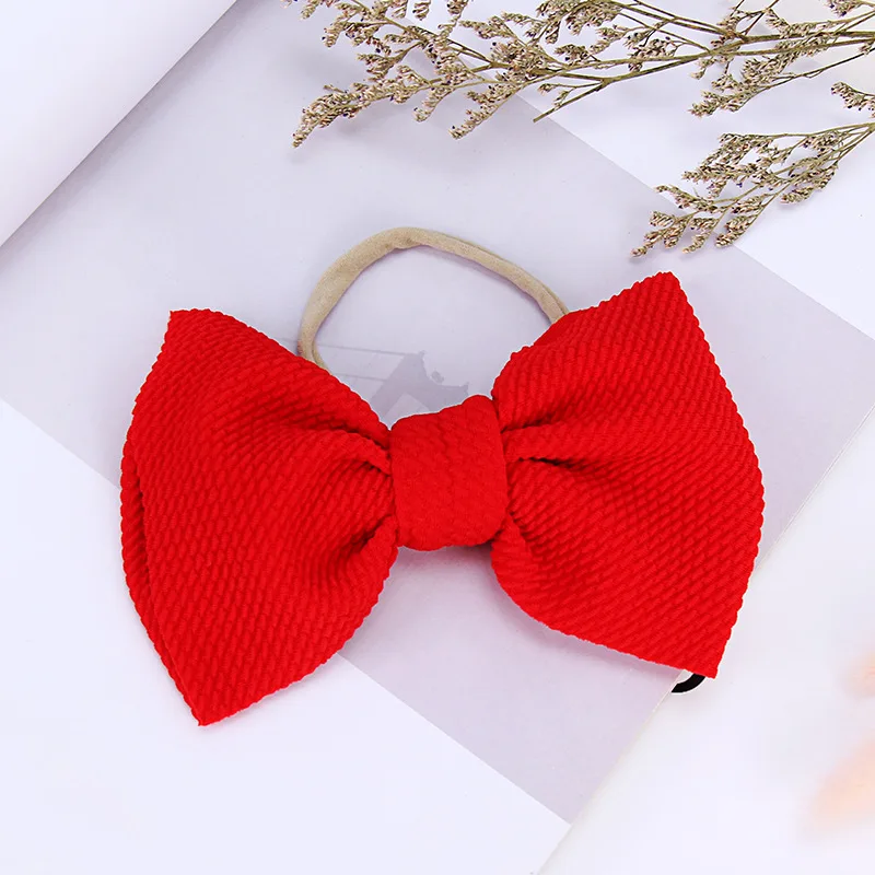 39 Elastique Cheveux Fille Детская повязка на голову с бантом бандо Bebe Fille ободки для девочек Новорожденные Детские Луки завязанные детские украшения для волос - Цвет: 39