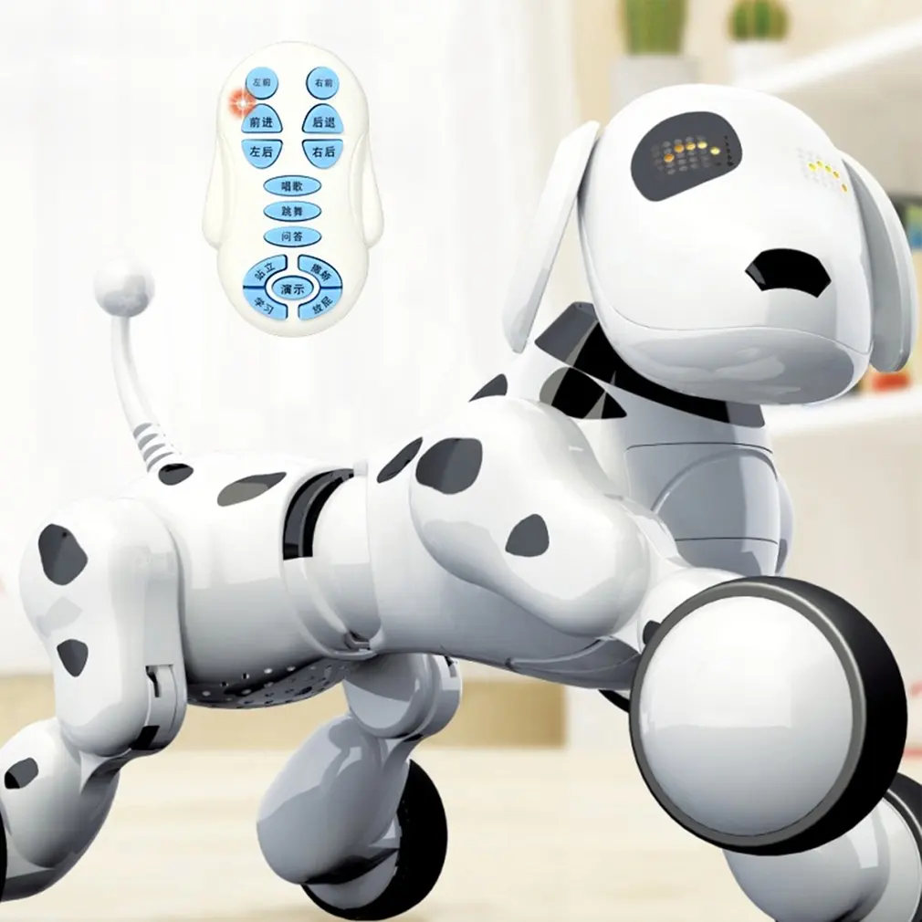 

Interactive 2.4G Wireless Remote Control Smart Robot Dog Kids Toy Intelligent Talking Robot Dog Toy Electronic Pet Birthday Gift