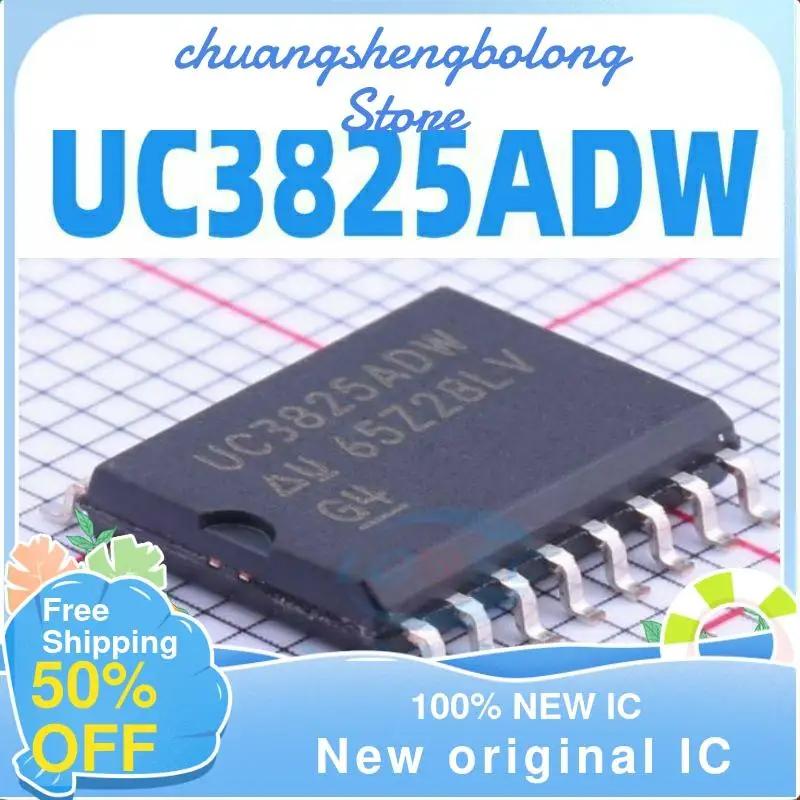 

5PCS UC3825ADW UC3825A SOIC-16 UC3825ADWTR New original IC