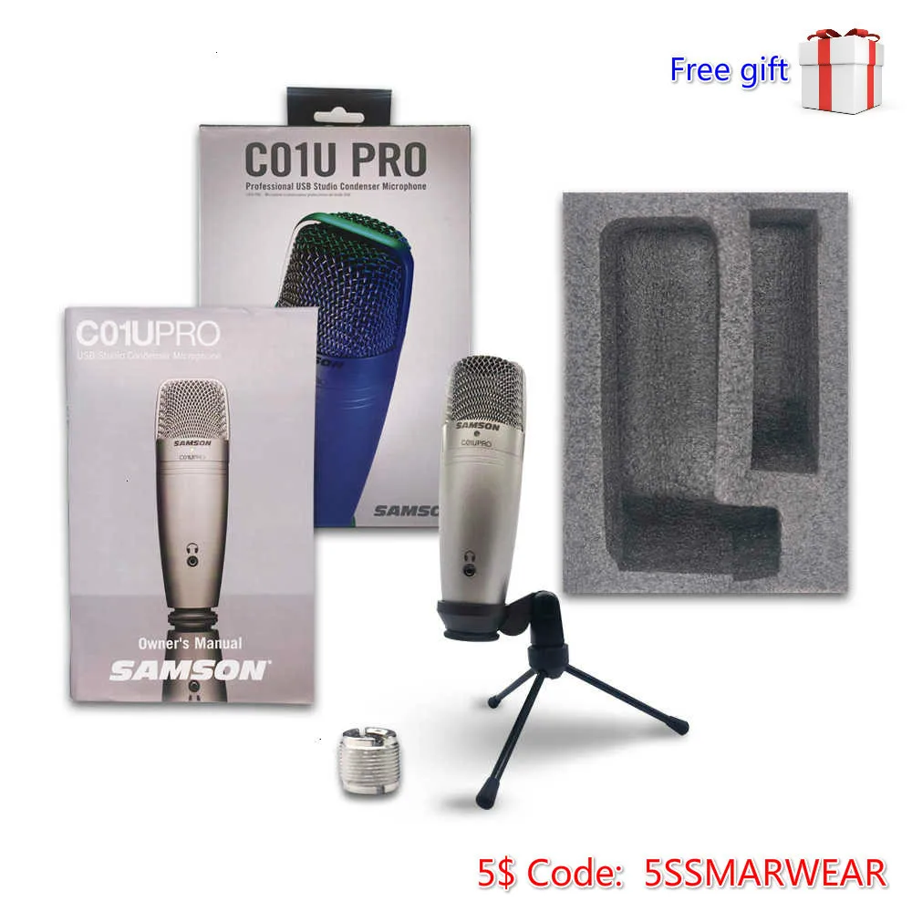 Лидер продаж 1 шт. 2 4 100% оригинал Samson C01u Pro USB профессиональный Студийный