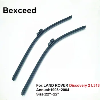

For LAND ROVER Discovery Mk2 L318 22"+22" Bexceed of Car windshield windscreen flat wiper blade 1998 1999 2000 2002 2003 2004